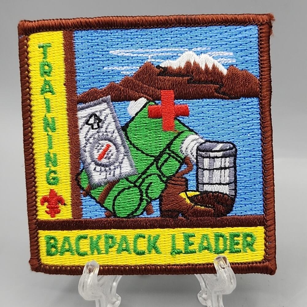 BSA Backpack Leader Traing Patch Boy Scouts New